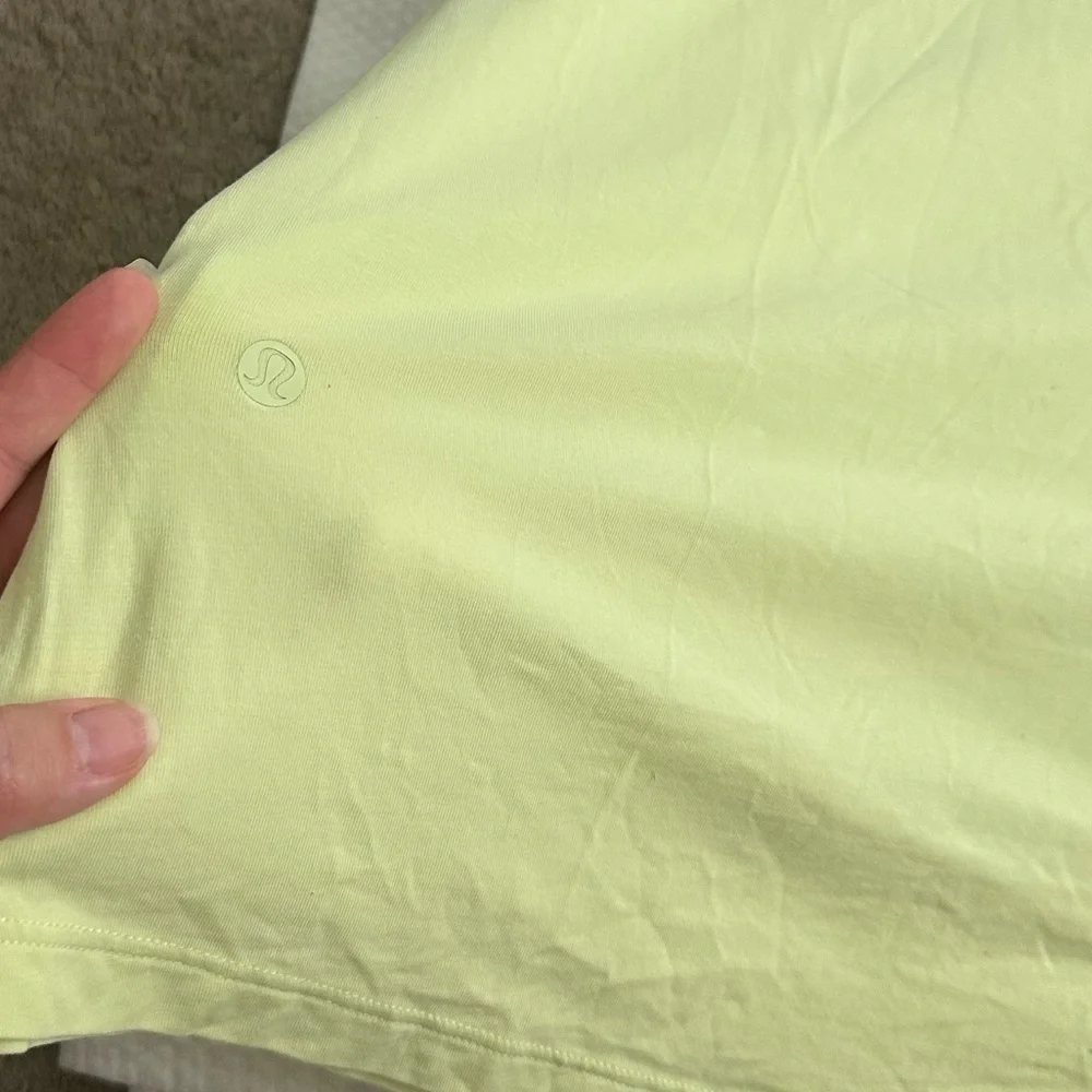 Lululemon All Yours Tee Dress - Crispin Green SZ 6